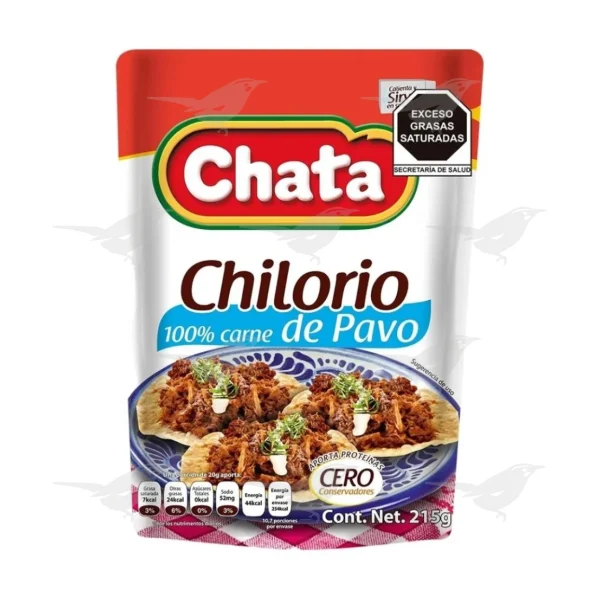 Chilorio de Pavo Chata 215 g