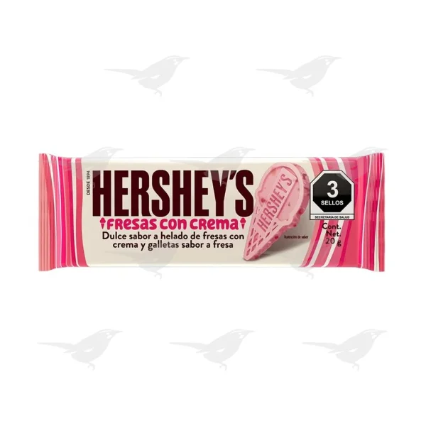 Chocolate Hersheys Fresas con Crema 20g