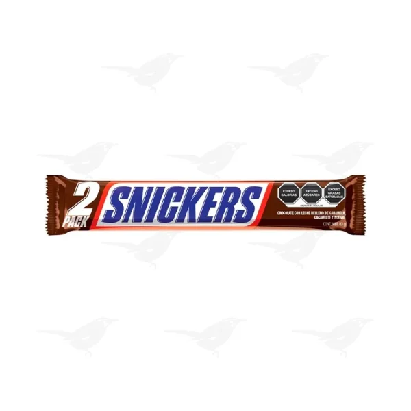 Chocolate Snickers 2 Pack 83g