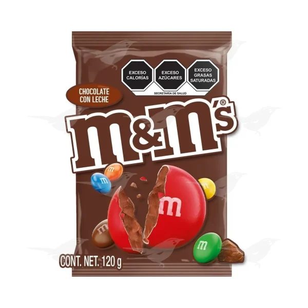 Chocolates M&Ms con Leche 120 g
