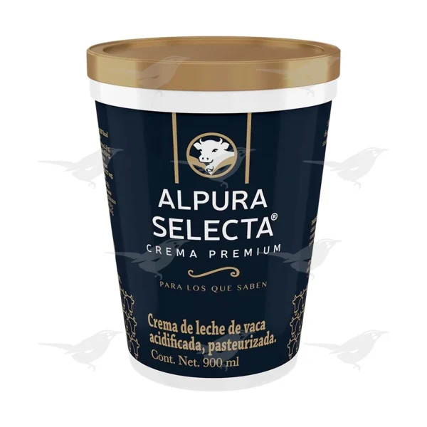 Crema Acida Alpura Premium Selecta 900 ml 1 Pieza