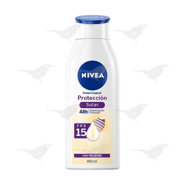 Crema Corporal Nivea Protección Solar FPS15 400ml
