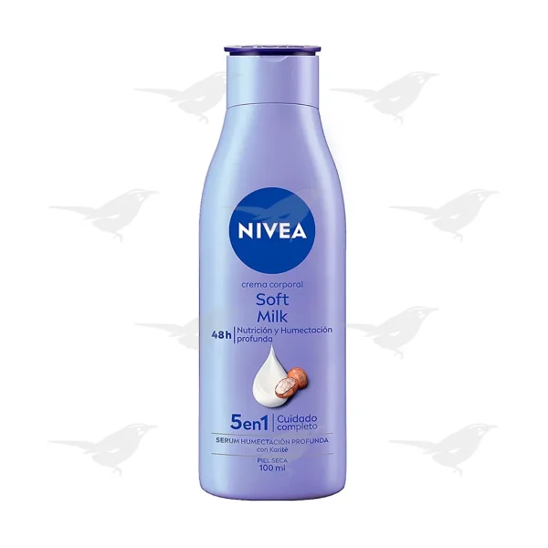 Crema Corporal Nivea Soft Milk Piel Seca 100ml