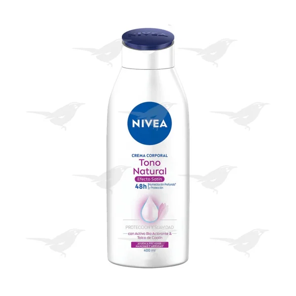 Crema Corporal Nivea Tono Natural Efecto Satin 400ml