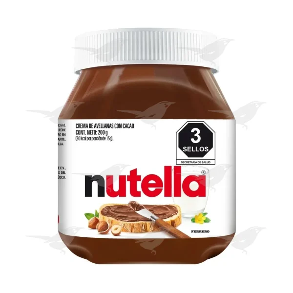 Crema De Avellanas Nutella 200 g 1 Pieza