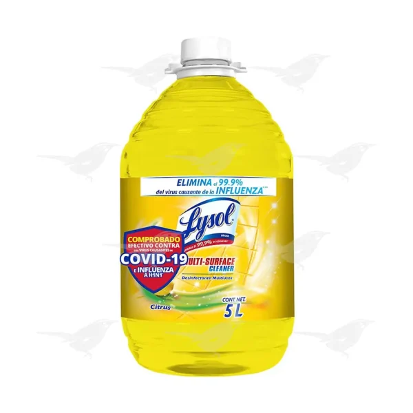 Desinfectante Lysol Multiusos Pure Citrus 5 L