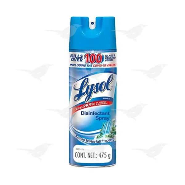 Desinfectante en Aerosol Lysol Spring Waterfall 475g