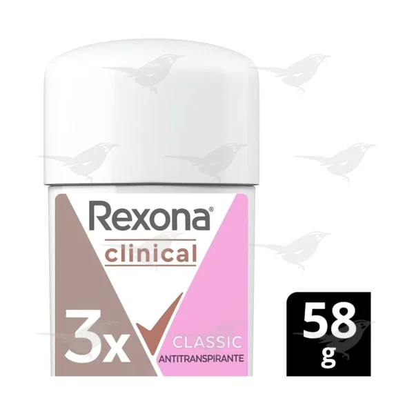 Desodorante Barra Rexona Clinical Classic 58 g