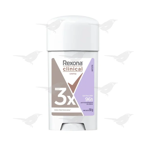 Desodorante Barra Rexona Clinical Extra Dry 58 g