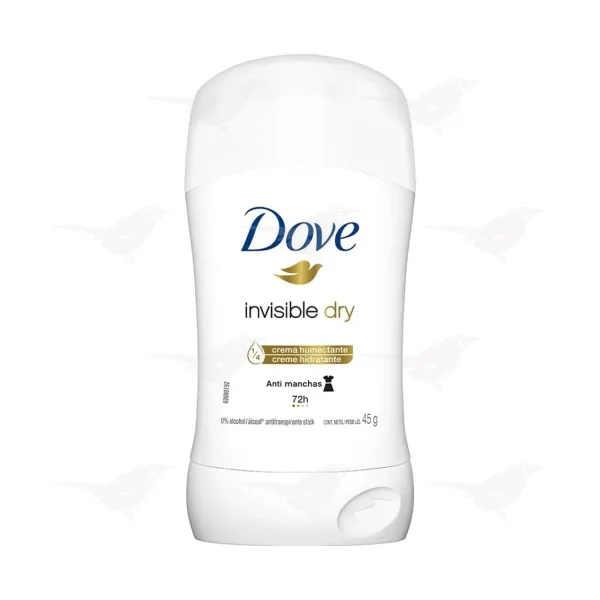 Desodorante en barra Dove Invisible Dry  45 gr