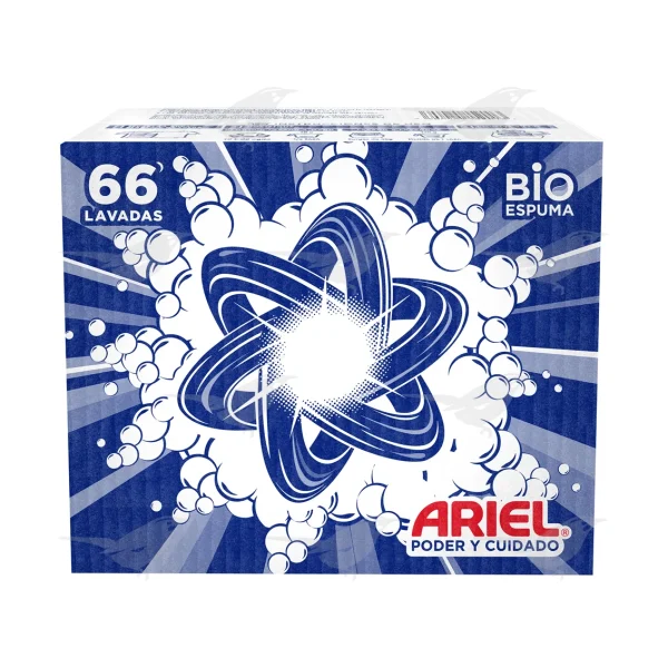 Detergente en Polvo Ariel Poder y Cuidado 8 kg