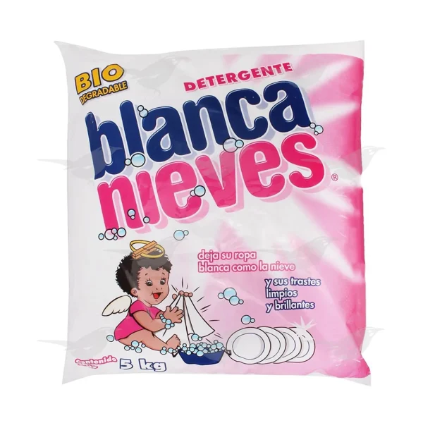 Detergente en Polvo Blanca Nieves 5 kg