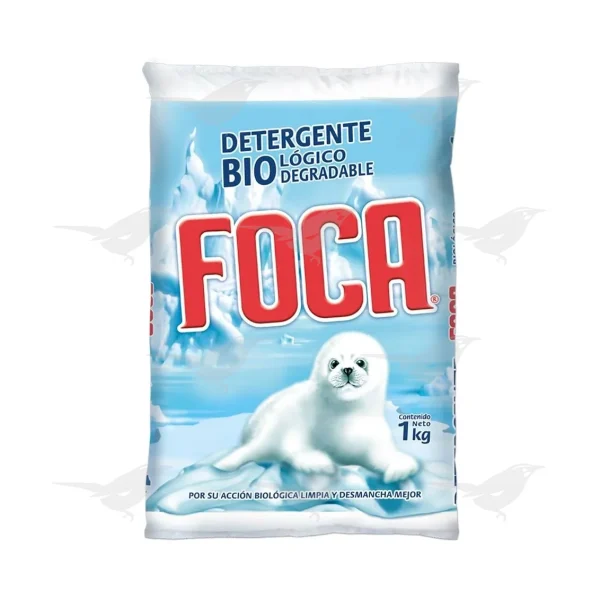 Detergente en Polvo Foca 1 Kg