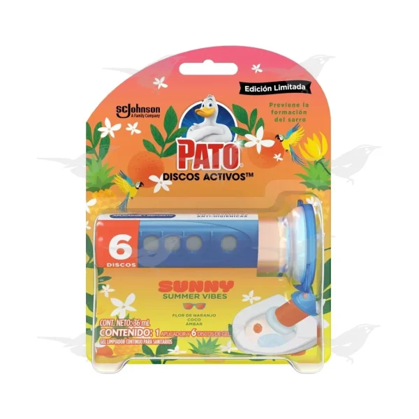 Discos Activos Pato Summer Vibes 6 discos 36ml