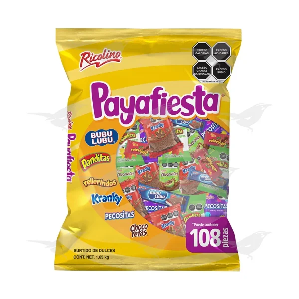 Dulces Surtidos Ricolino Payafiesta 1.65 kg