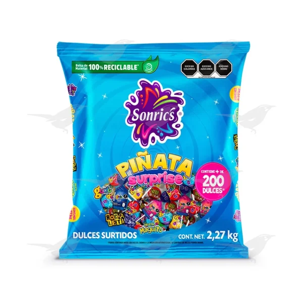Dulces Surtidos Sonric's Piñata Surprise 2.27 kg