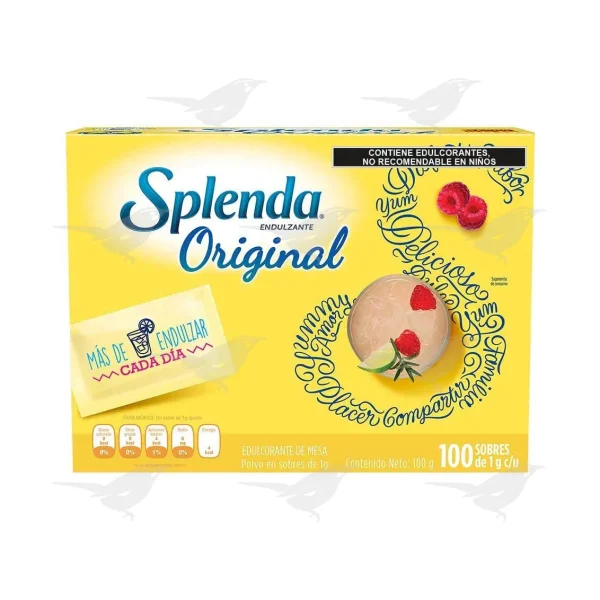 Endulzante Splenda 100 sobres de 1 g 1 Pieza