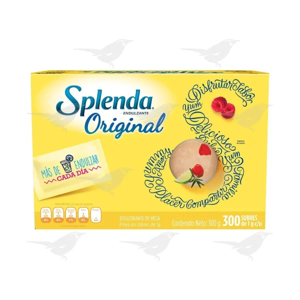 Endulzante Splenda 300 sobres de 1 g 1 Pieza