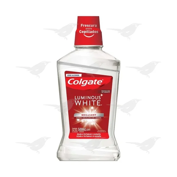 Enjuague Bucal Colgate Luminous White Brilliant 500ml