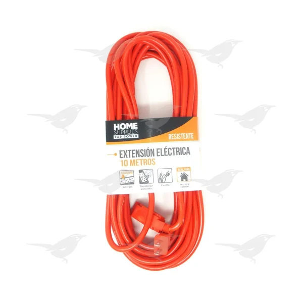 Extensión Eléctrica Home Suplies Naranja 10 M