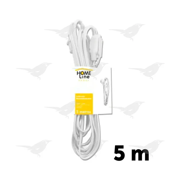 Extensión Eléctrica HomeLine Blanca 5 M