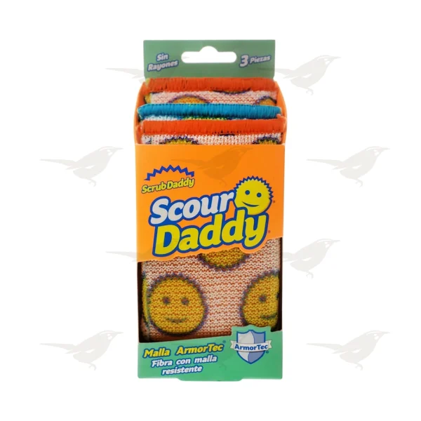 Fibra con Malla Scrub Daddy Cocina 3 Piezas