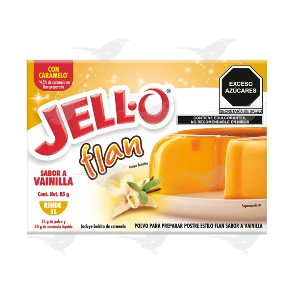 Flan Jello-O Vainilla Caramelo 85g