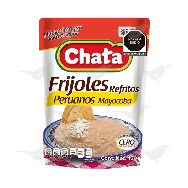 Frijol Refrito Mayocoba Chata 430 g