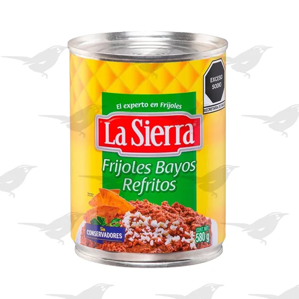 Frijol Refritos La Sierra Bayos 580g
