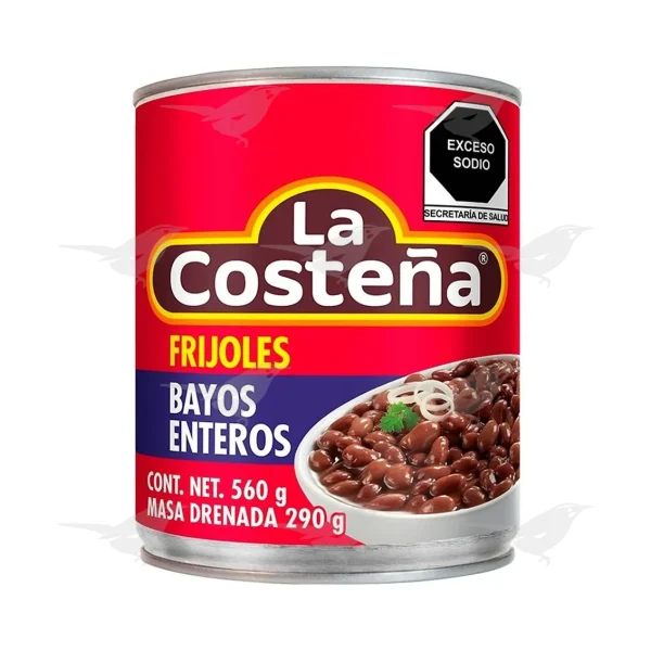 Frijoles Bayos La Costeña Enteros 560 g