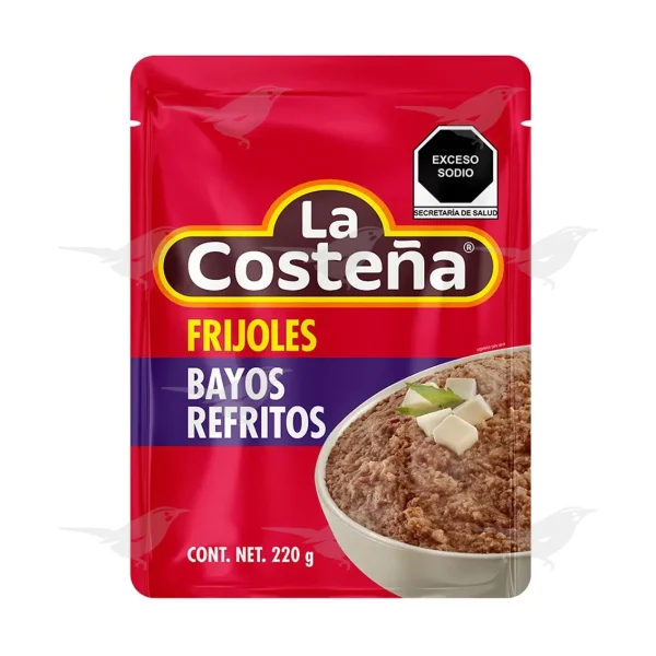 Frijoles Refritos La Costeña Bayos 220g