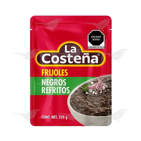 Frijoles Refritos La Costeña Negros 220g