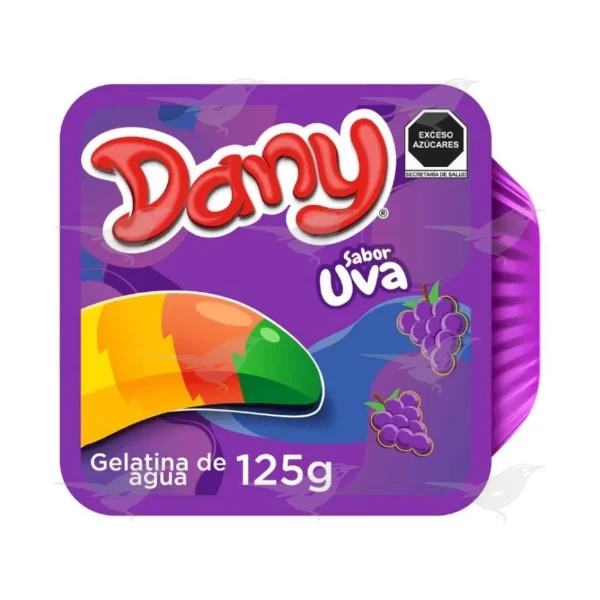 Gelatina Dany Uva 125g