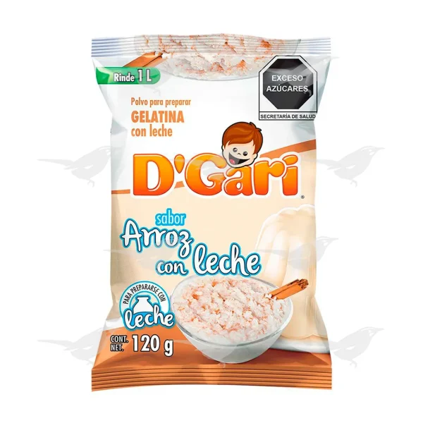 Gelatina D'Gari Arroz con leche 120 g 1 Pieza