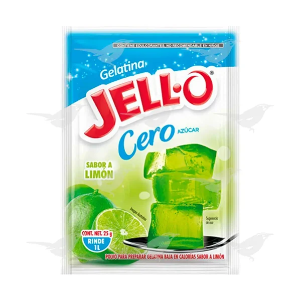 Gelatina Jello Light Limón 25 g 1 Pieza