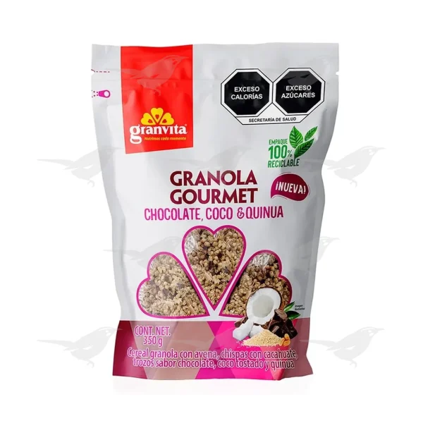 Granola Granvita Coco Quinua y Chocolate 350 g 1 Pieza