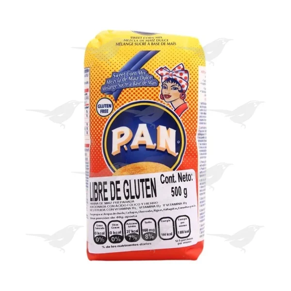 Harina de maíz preparada PAN libre de gluten 500 g 1 Pieza