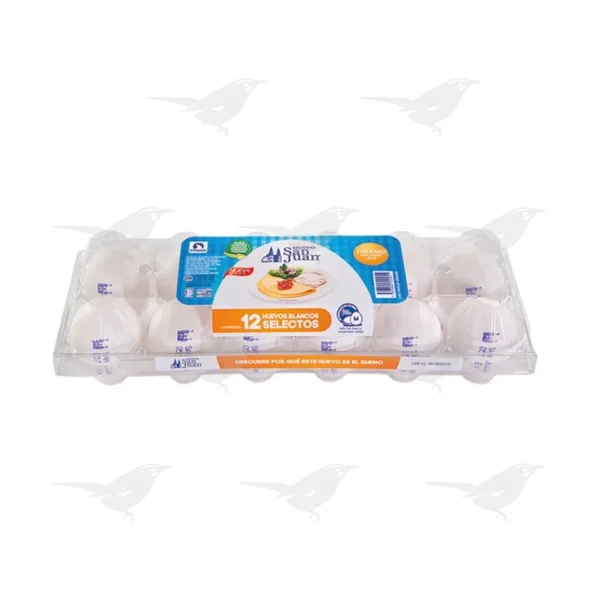 Huevo blanco San Juan 12 piezas
