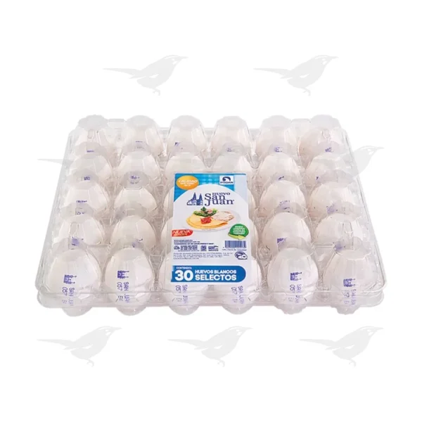 Huevo blanco San Juan 30 piezas