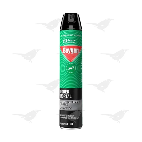 Insecticida en Aerosol Baygon Poder Mortal 400 ml