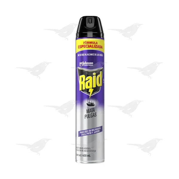 Insecticida en Aerosol Raid Mata Pulgas 400ml