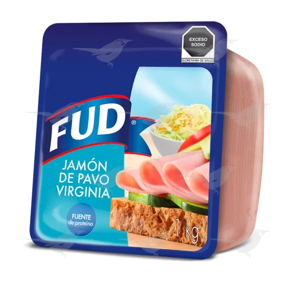 Jamón de Pavo Fud Virginia 1 Kg
