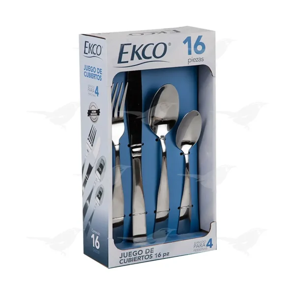 Juego de Cubiertos Ekco 16 Piezas