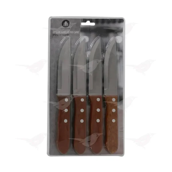 Juego de Cuchillos Hometrends para Carne 4 Piezas