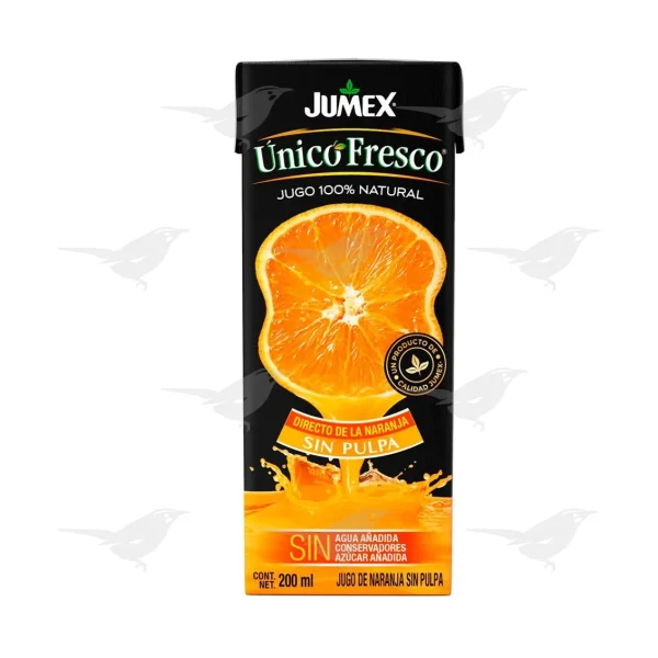 Jugo Jumex Unico Fresco Naranja 200ml