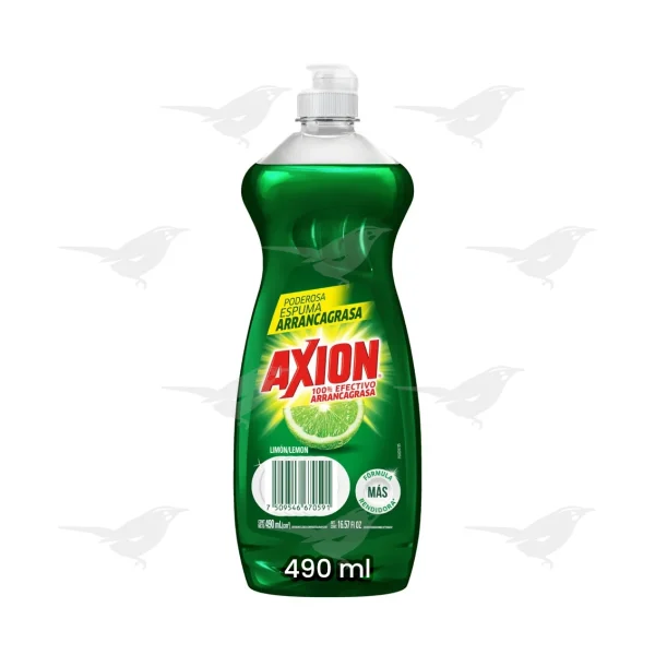 Lavatrastes Líquido Axion Limon 490 ml