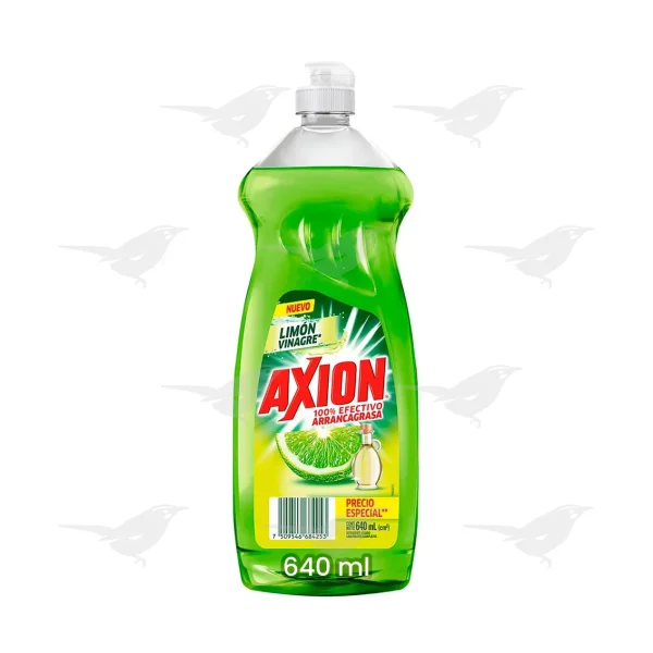Lavatrastes Líquido Axión Limón Vinagre 640ml