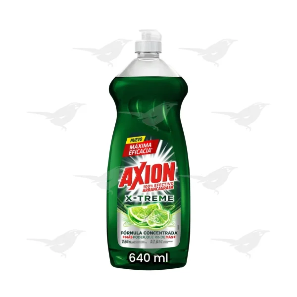 Lavatrastes Líquido Axion X-Treme 640 ml