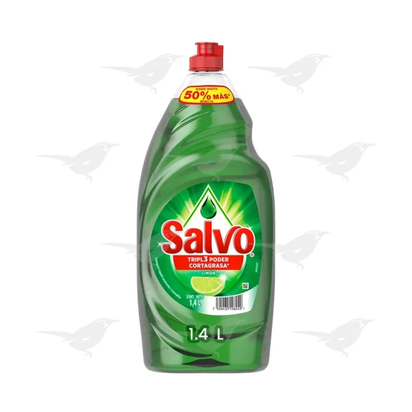 Lavatrastes Líquido Salvo Limón 1.4 L