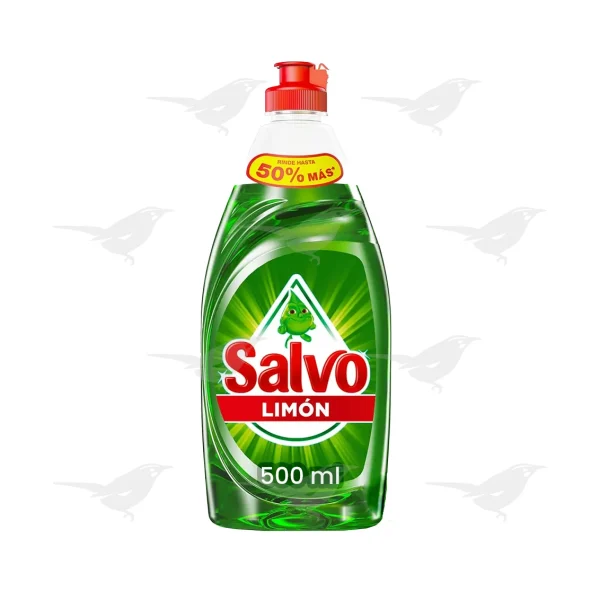 Lavatrastes Líquido Salvo Limón 500 ml